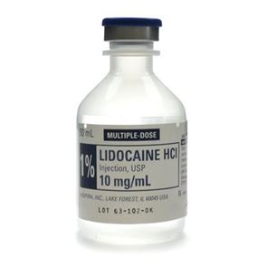 Lidocaine 1% Ampoules 10ml (Box)