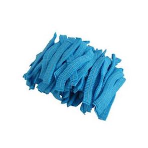 Pleated Mop Cap Blue (Pack of 100)
