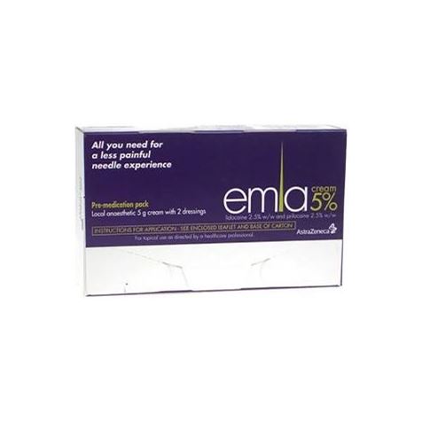 Emla Cream 5% 5g with lidocaine