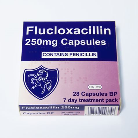 Flucloxacillin 250mg 28 capsules