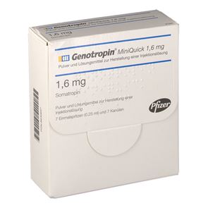 Genotropin MiniQuick 1.6mg (7 Syringes/box)