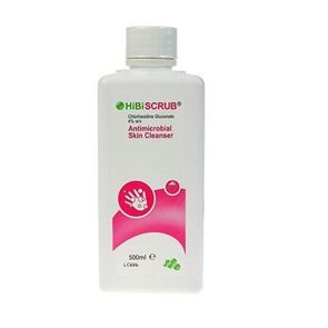 Hibiscrub Antimicrobial Hand wash with Chlorhexidine 500ml