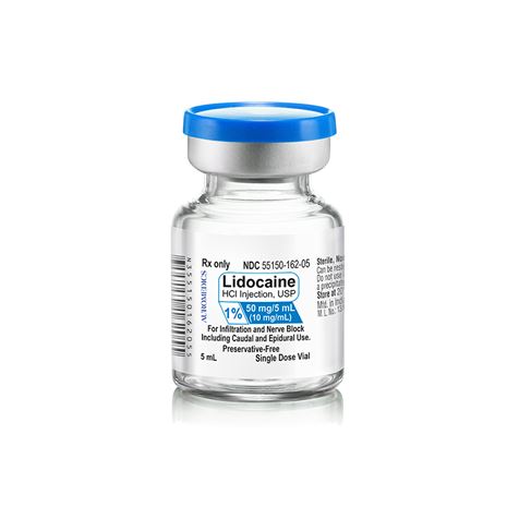 Lidocaine 1% Ampoules 5ml (Single)
