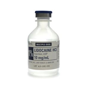 Lidocaine 1% Ampoules 20ml (Box of 10)