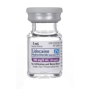Lidocaine 2% Ampoules 2ml (Single)