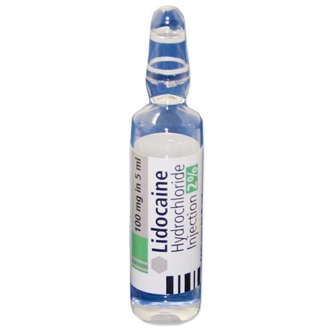 Lidocaine 2% Ampoules 5ml (Single)