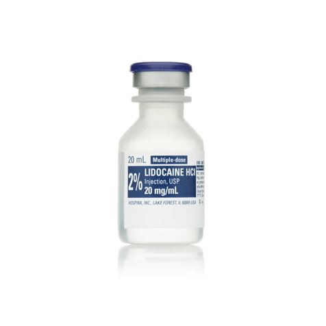 Lidocaine 2% Ampoules 20ml (Single)