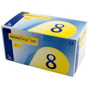 Novofine 30G Needles box of 100