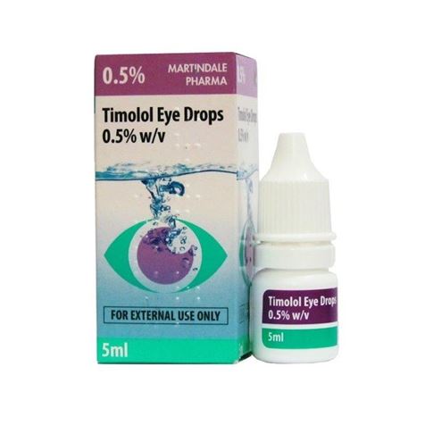 Timolol 0.5% eye drops