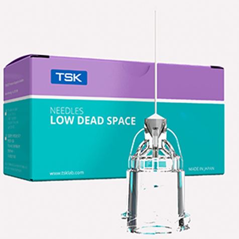 TSK 33G X 13MM LOW DEAD SPACE NEEDLE x 100