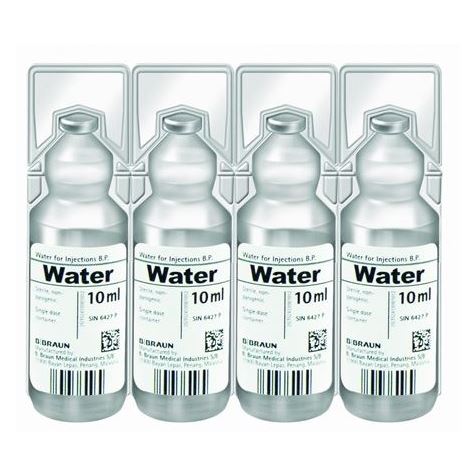 Water for injection 10ml (Plastic ampoules) Single