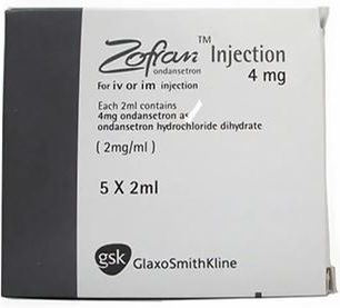 Zofran Injection 4mg 2ml Box Of 5   ZOF402 