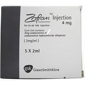 Zofran Injection 4mg/2ml (Box of 5)